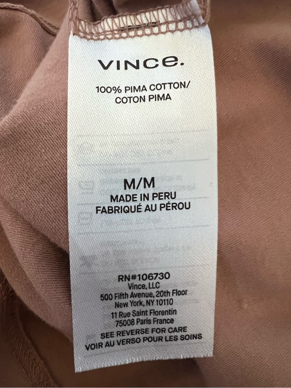 Vince Pima Cotton Sleeveless Dress in Rose Pink Size Medium V744483458 - Picture 6 of 9